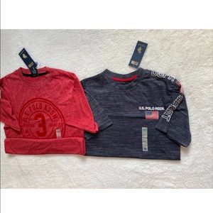 2 US Polo Assn Boys Big Kid M 10-12.